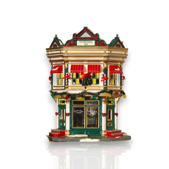 Department 56 Sweet Shop 55300-Snow Village Christmas Building Ceramic Dept 56 - Picture 1 of 13